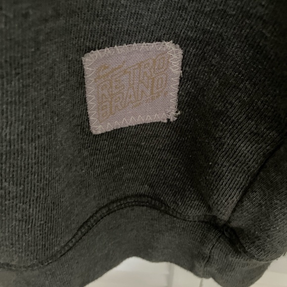 Retro brand Gray sweatshirt UNCC - Picture 3 of 5